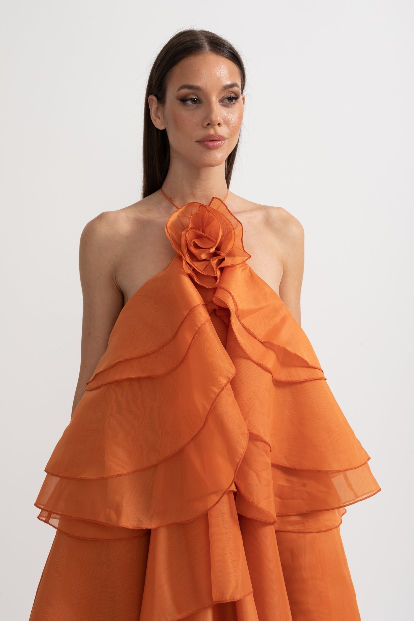 Rocío™ | Vestido Maxi Voluminoso con Volantes