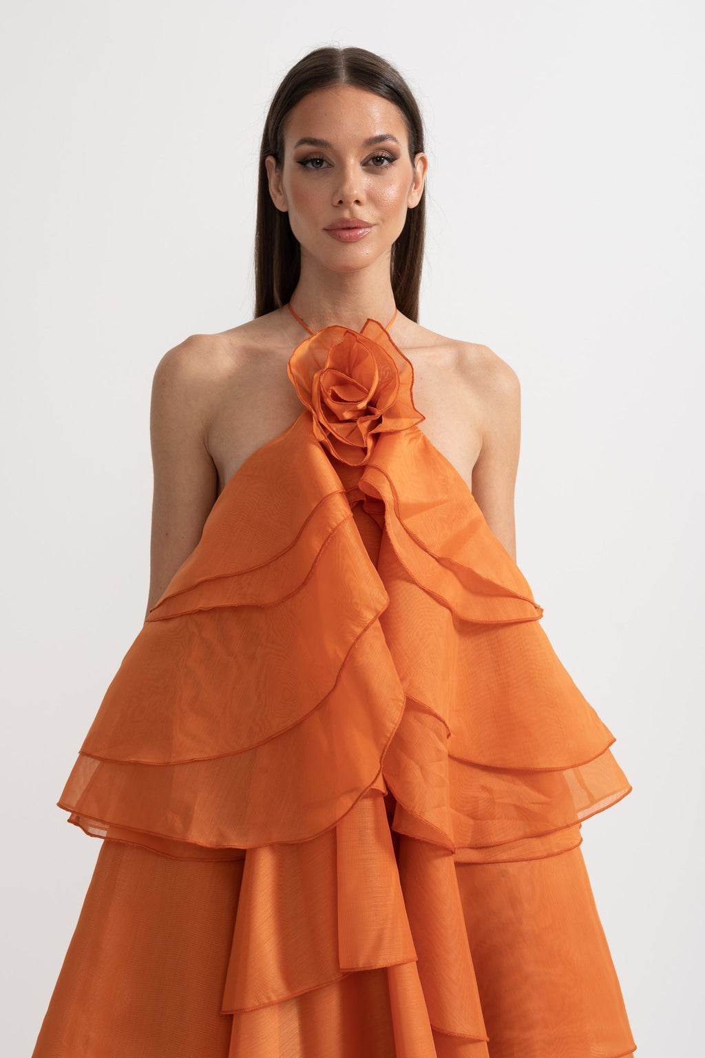Rocío™ | Vestido Maxi Voluminoso con Volantes