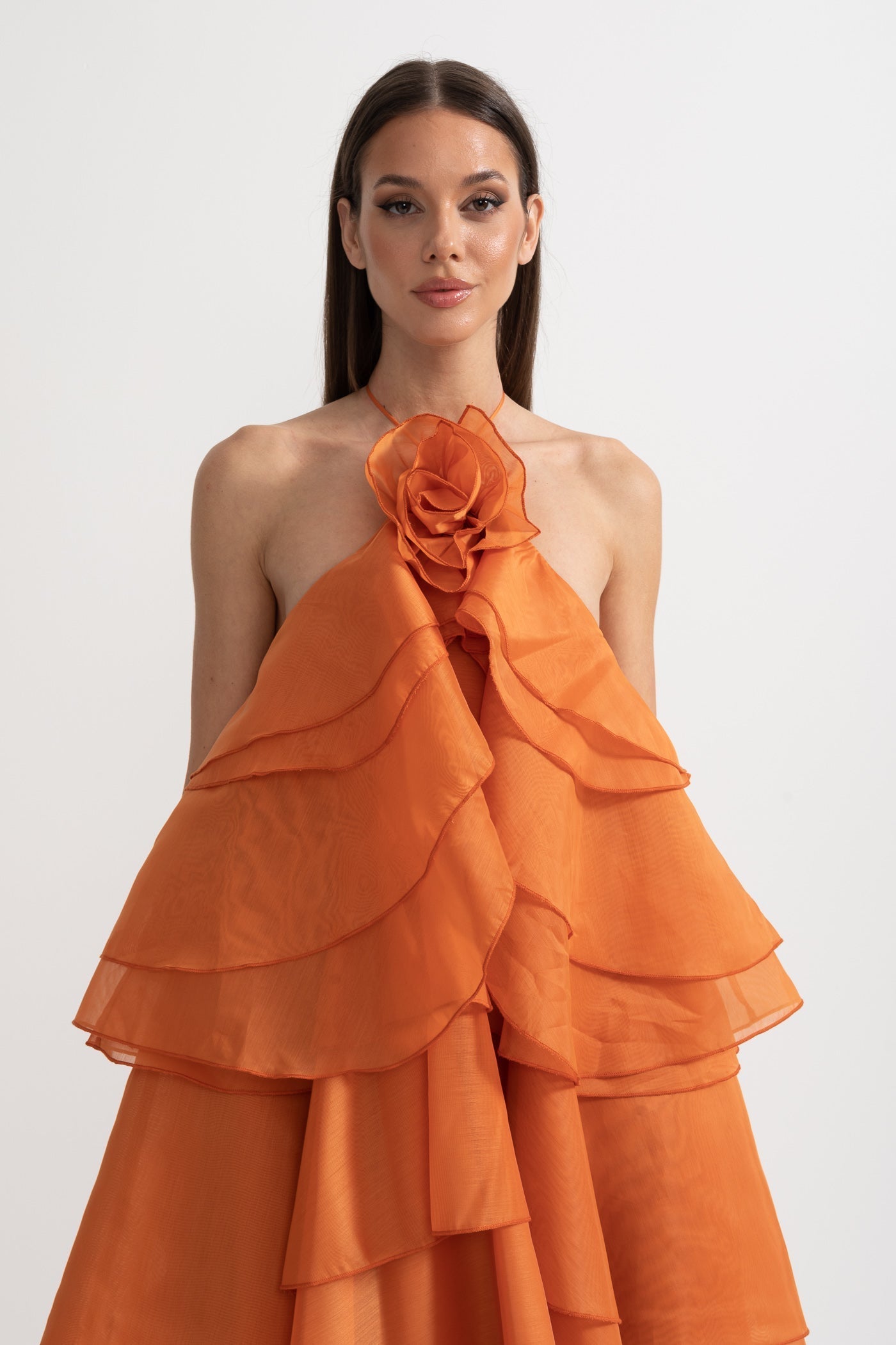 Rocío™ | Vestido Maxi Voluminoso con Volantes