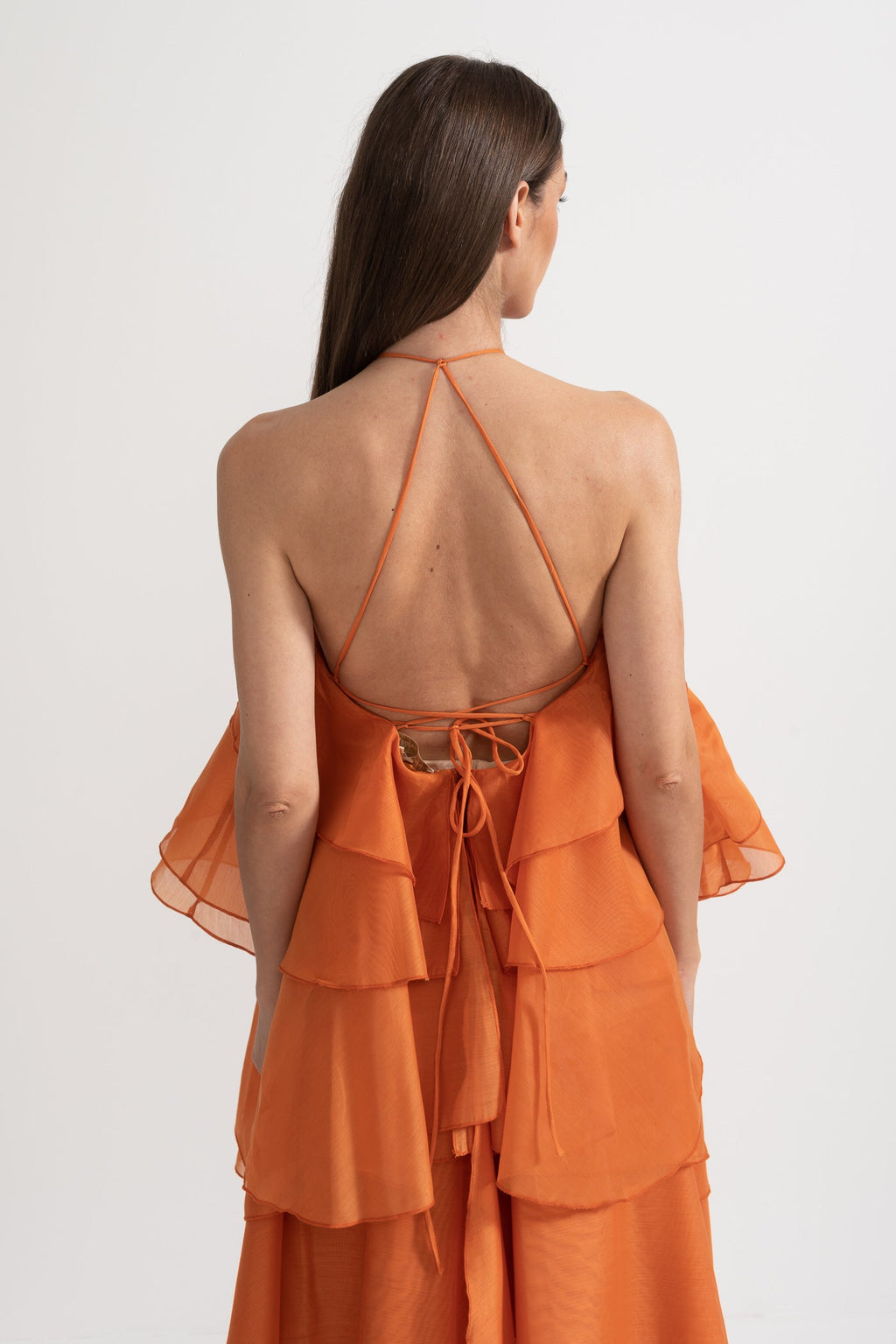 Rocío™ | Vestido Maxi Voluminoso con Volantes