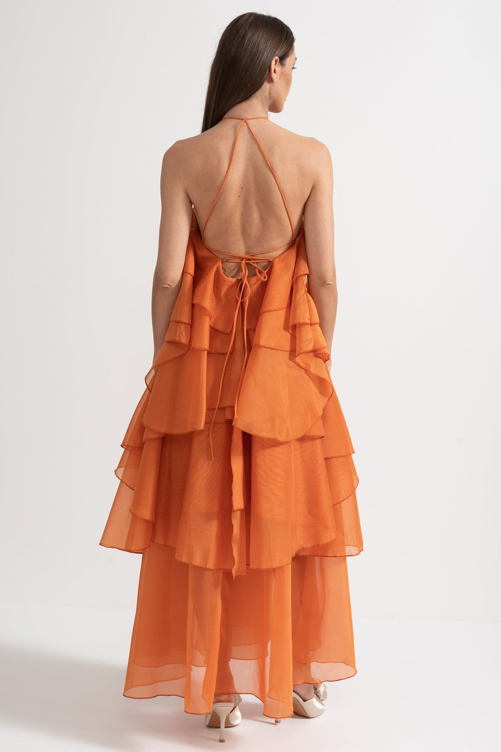 Rocío™ | Vestido Maxi Voluminoso con Volantes