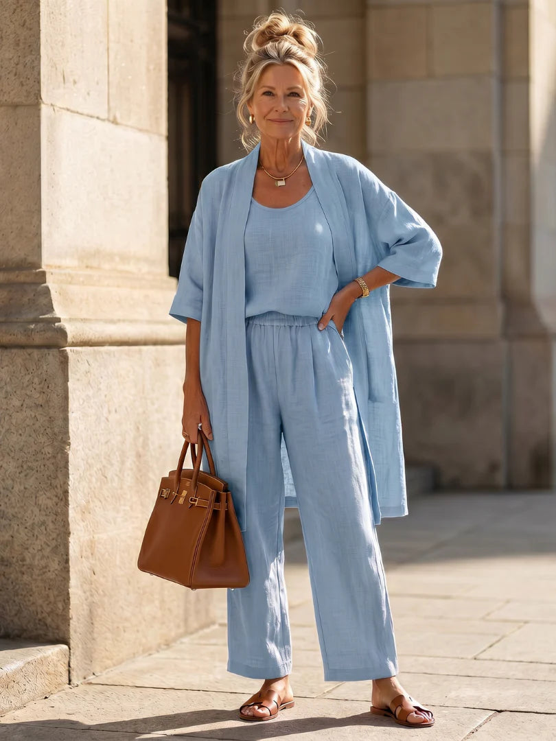 Astrid | Conjunto de lino ligero