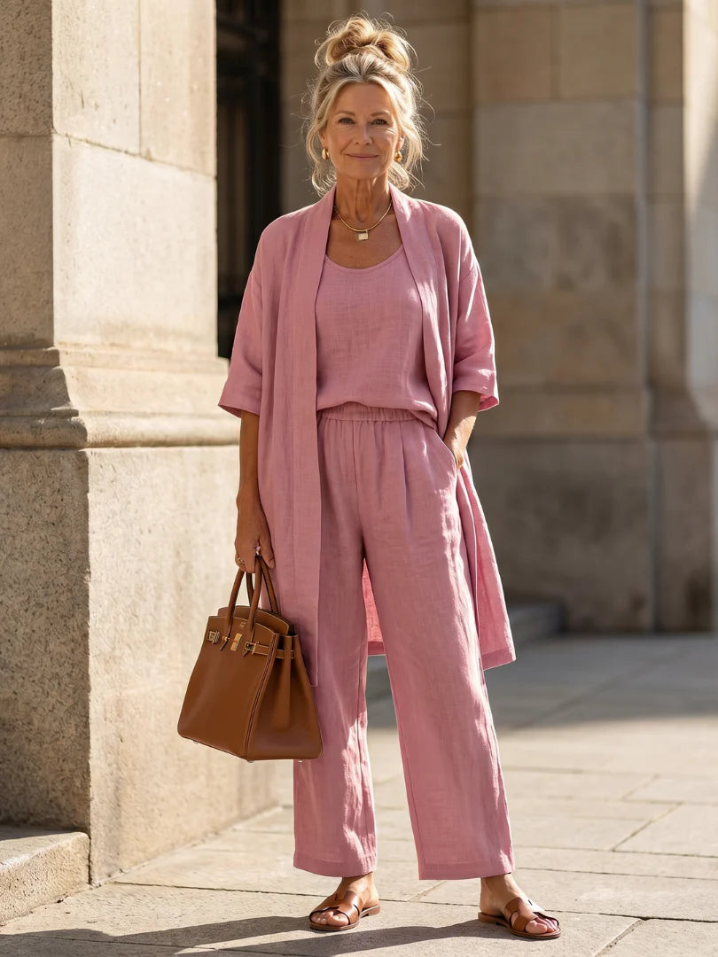 Astrid | Conjunto de lino ligero