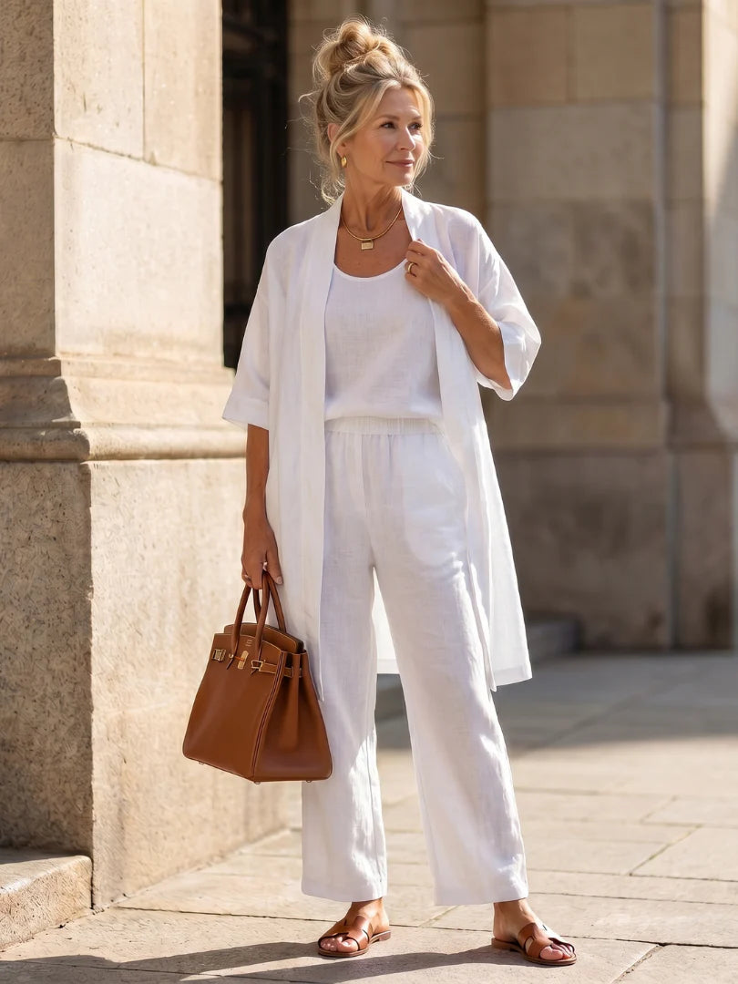 Astrid | Conjunto de lino ligero