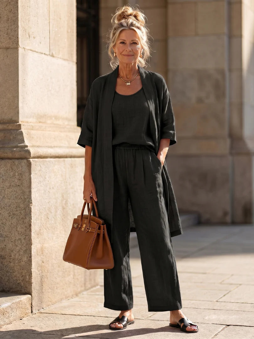 Astrid | Conjunto de lino ligero