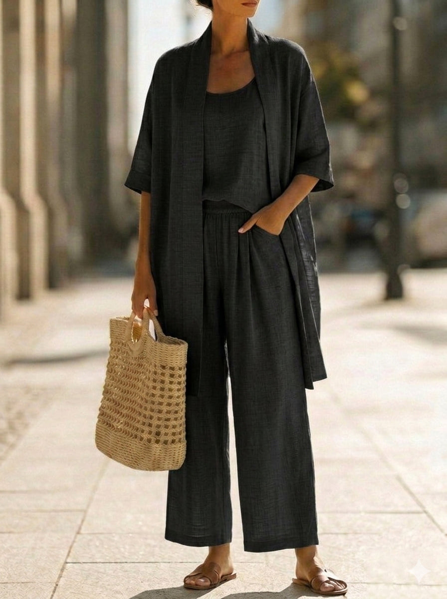 Astrid | Conjunto de lino ligero