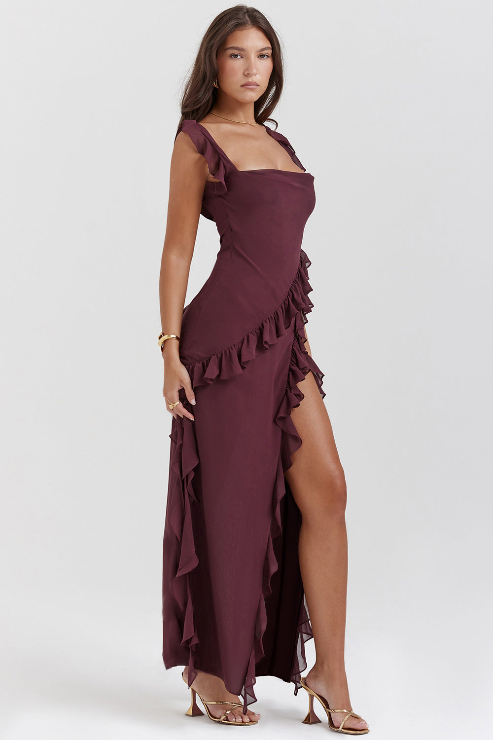 Vestido Ali™ | Ligereza y movimiento con detalles volantes