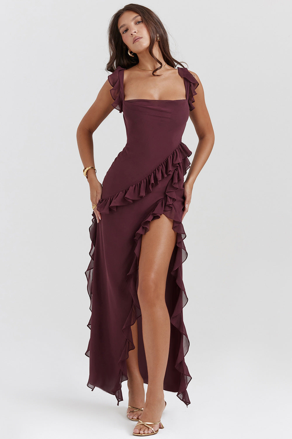 Vestido Ali™ | Ligereza y movimiento con detalles volantes