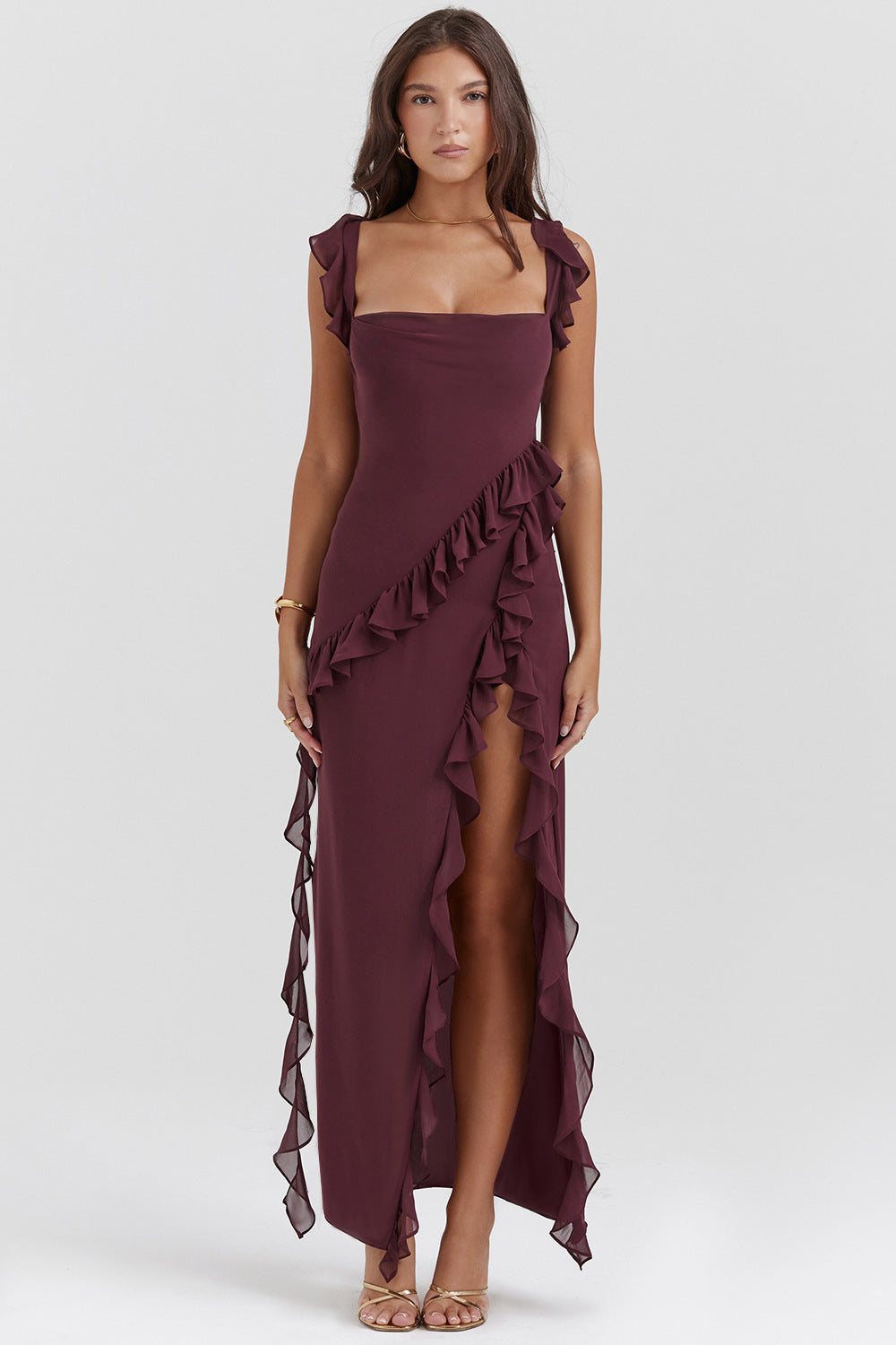 Vestido Ali™ | Ligereza y movimiento con detalles volantes