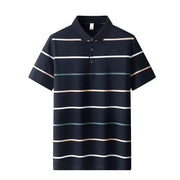 Emilio™ - Elegante Polo de Rayas