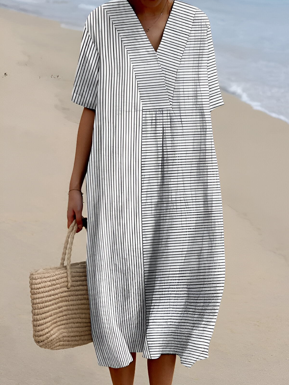 Quirine™ | Vestido Impreso Brisa de Verano