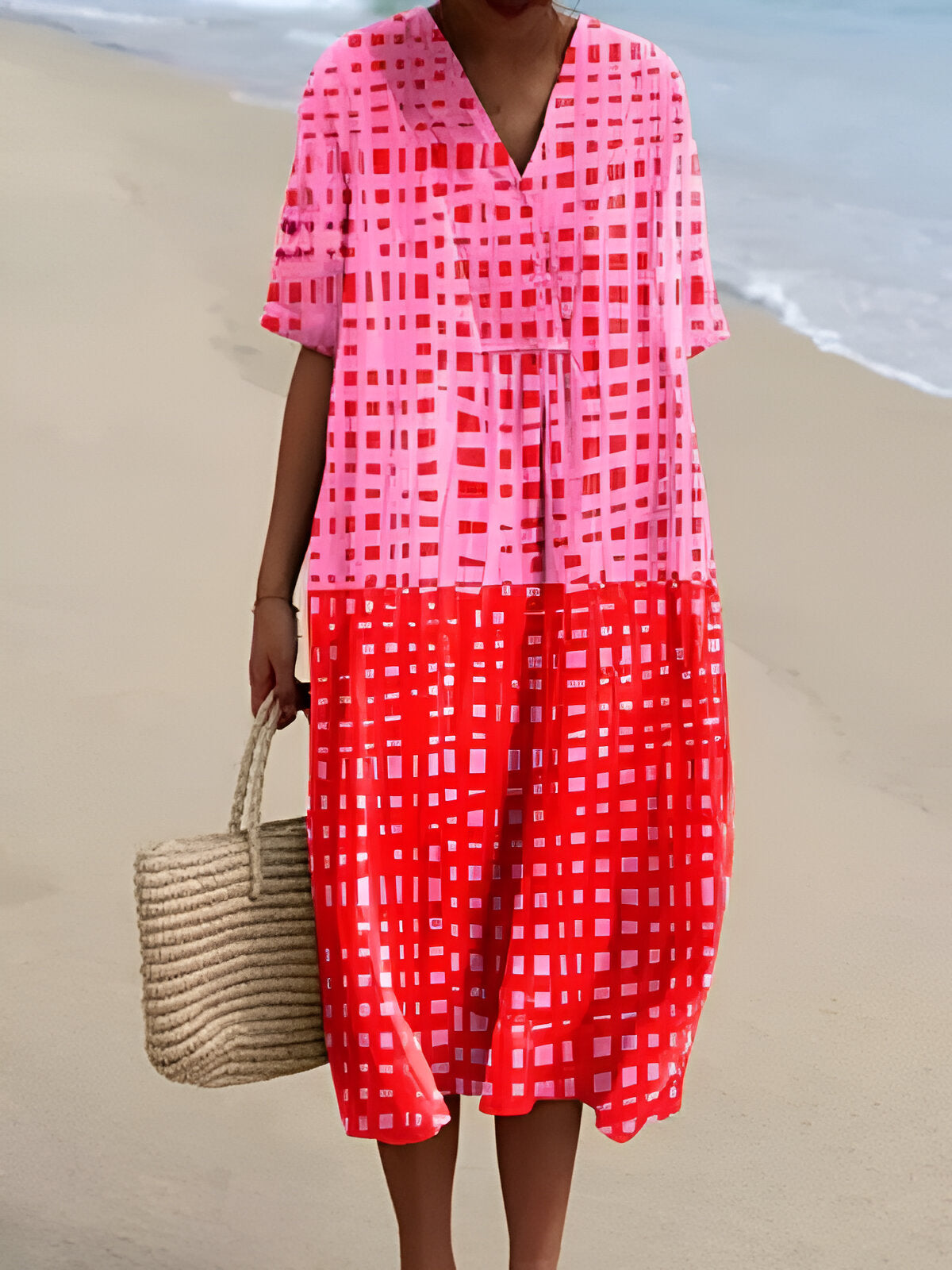 Viena™ | Vestido Impreso Brisa de Verano