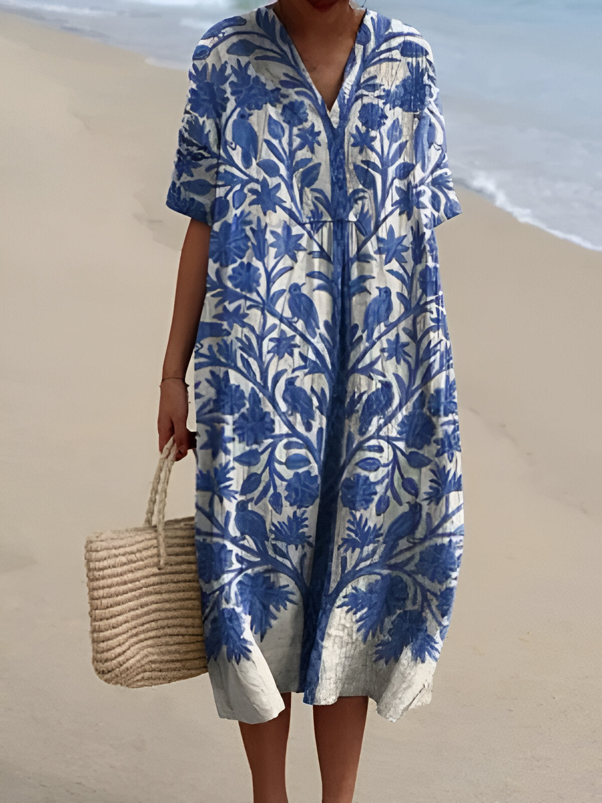 Quirine™ | Vestido Impreso Brisa de Verano