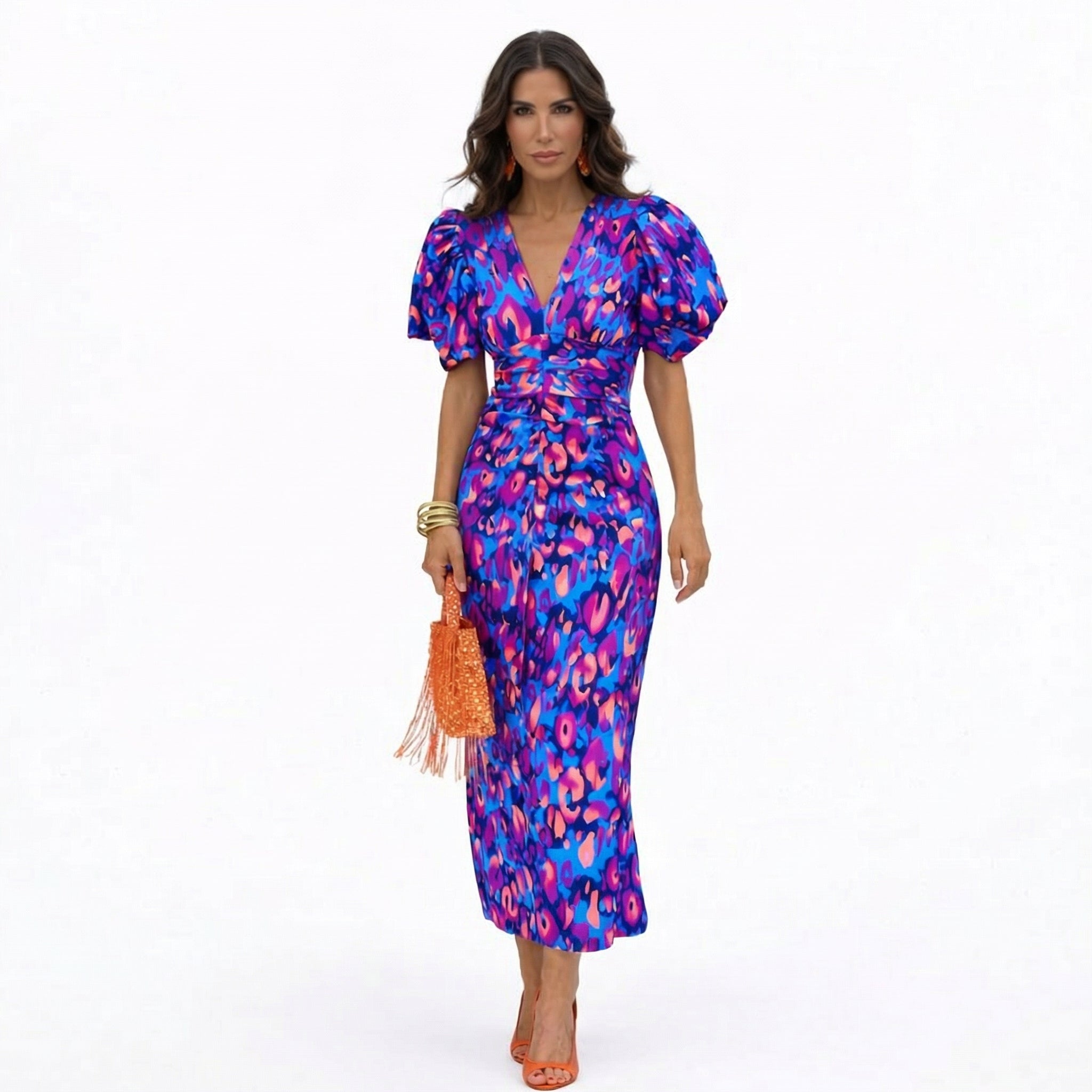 Vestido Ani ™ | Elegancia Vibrante que Enamora