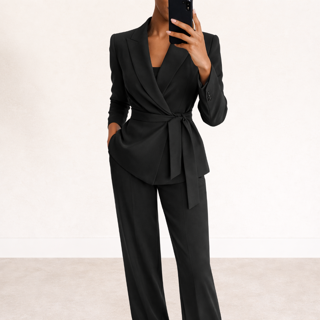Veronica™ | Conjunto Elegante con Lazo