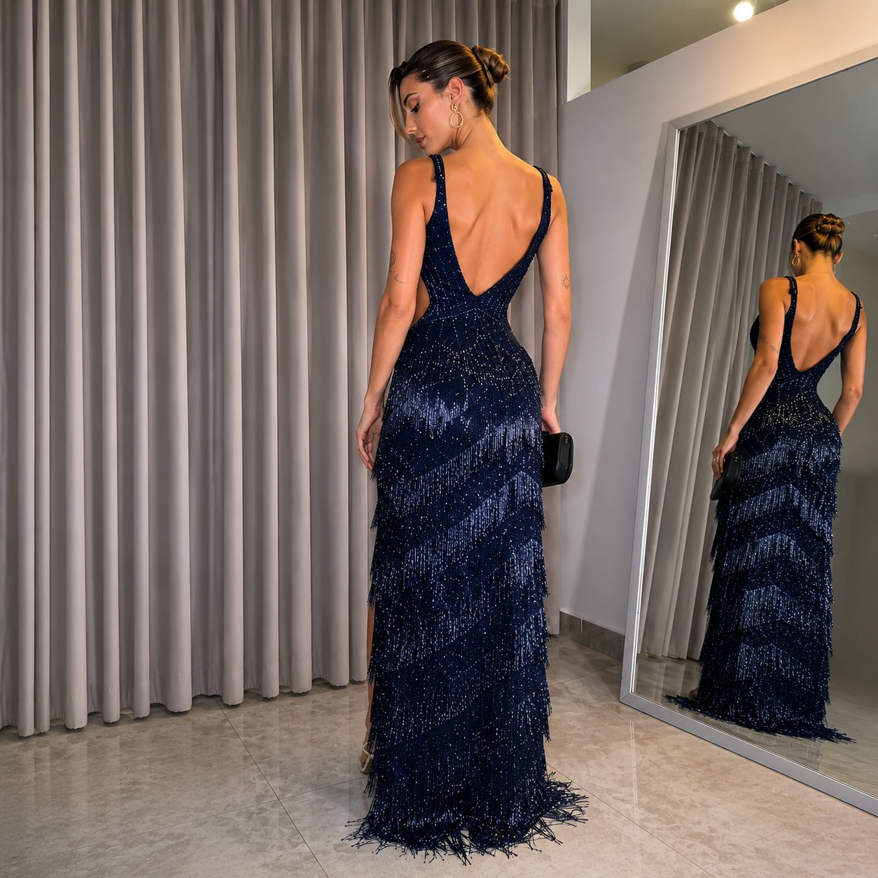 Vestido Largo Exclusivo Shimmer