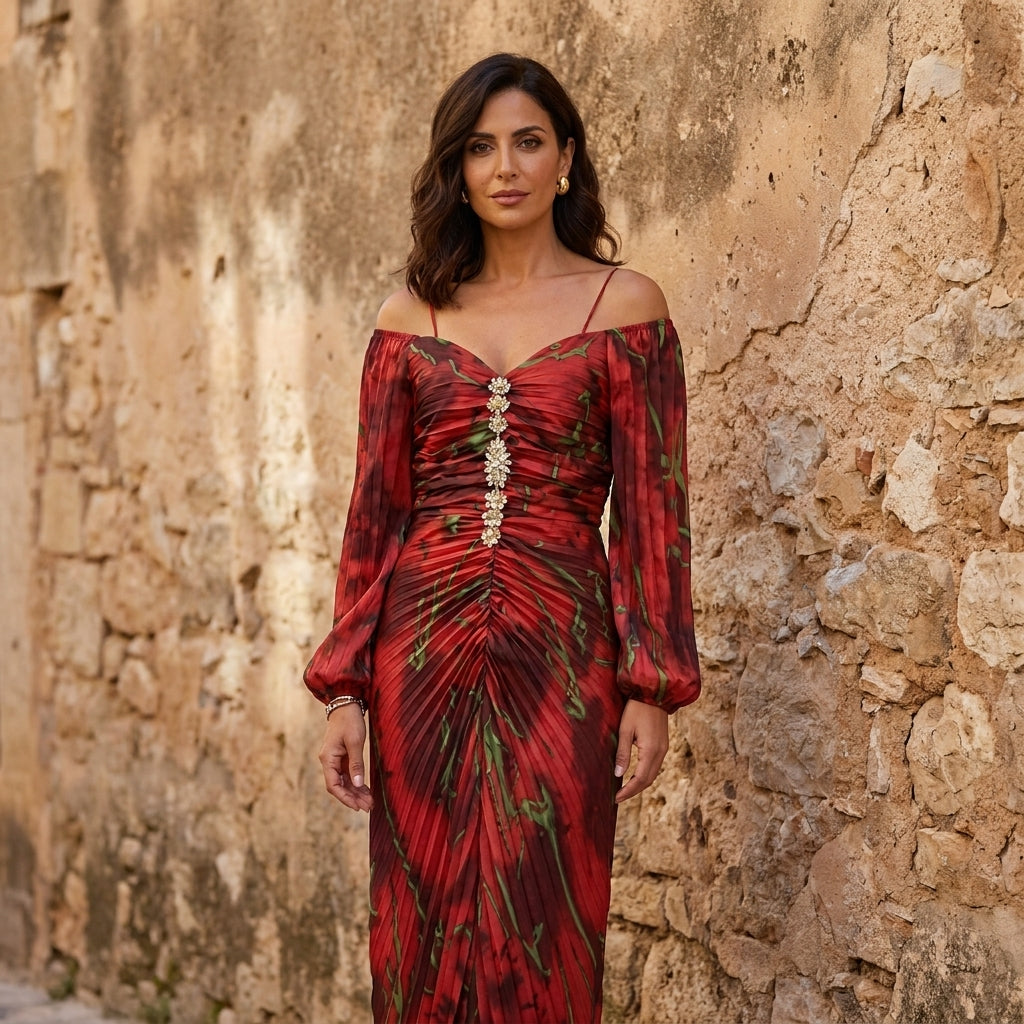 VESTIDO GALA - CARLA MONTIEL