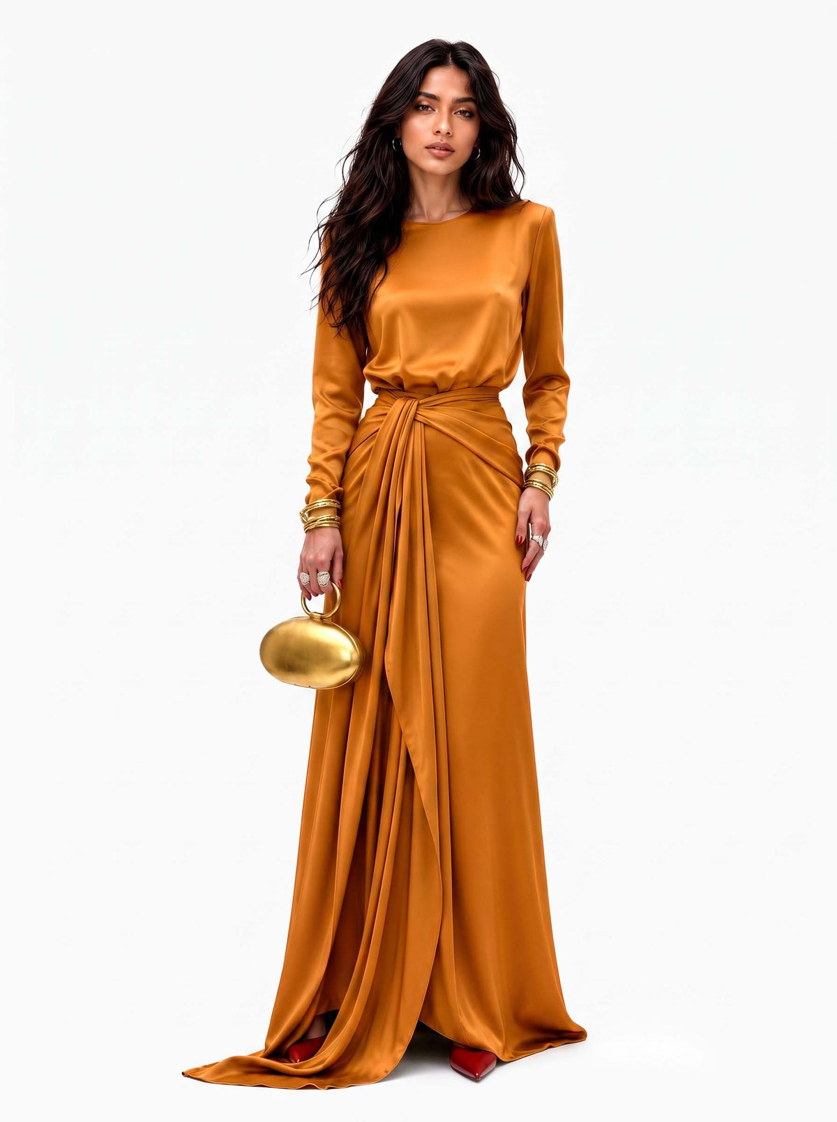 VESTIDO VALENTINA - CARLA MONTIEL