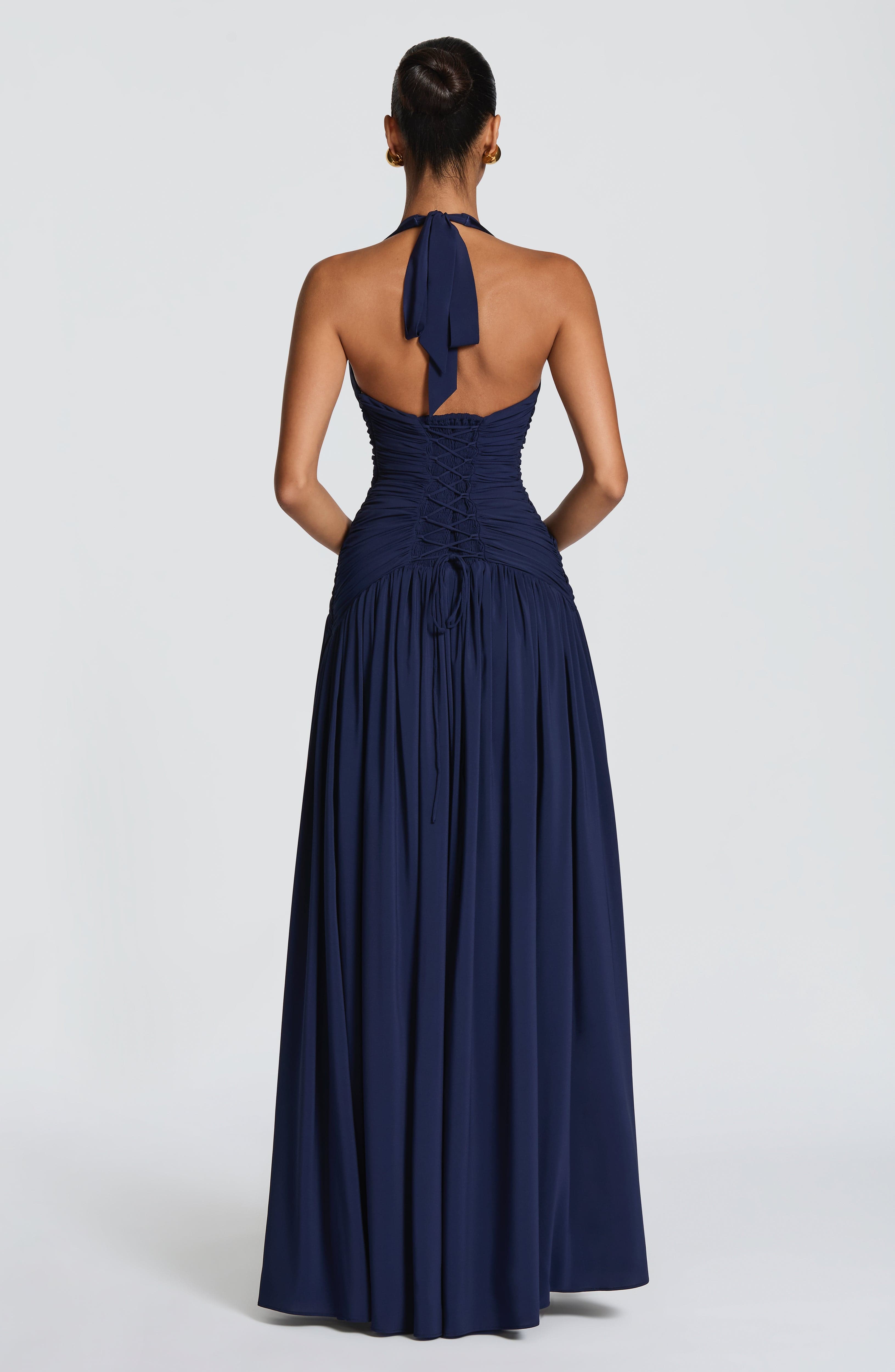 Vestido Martina™ | Elegancia fluida con escote halter