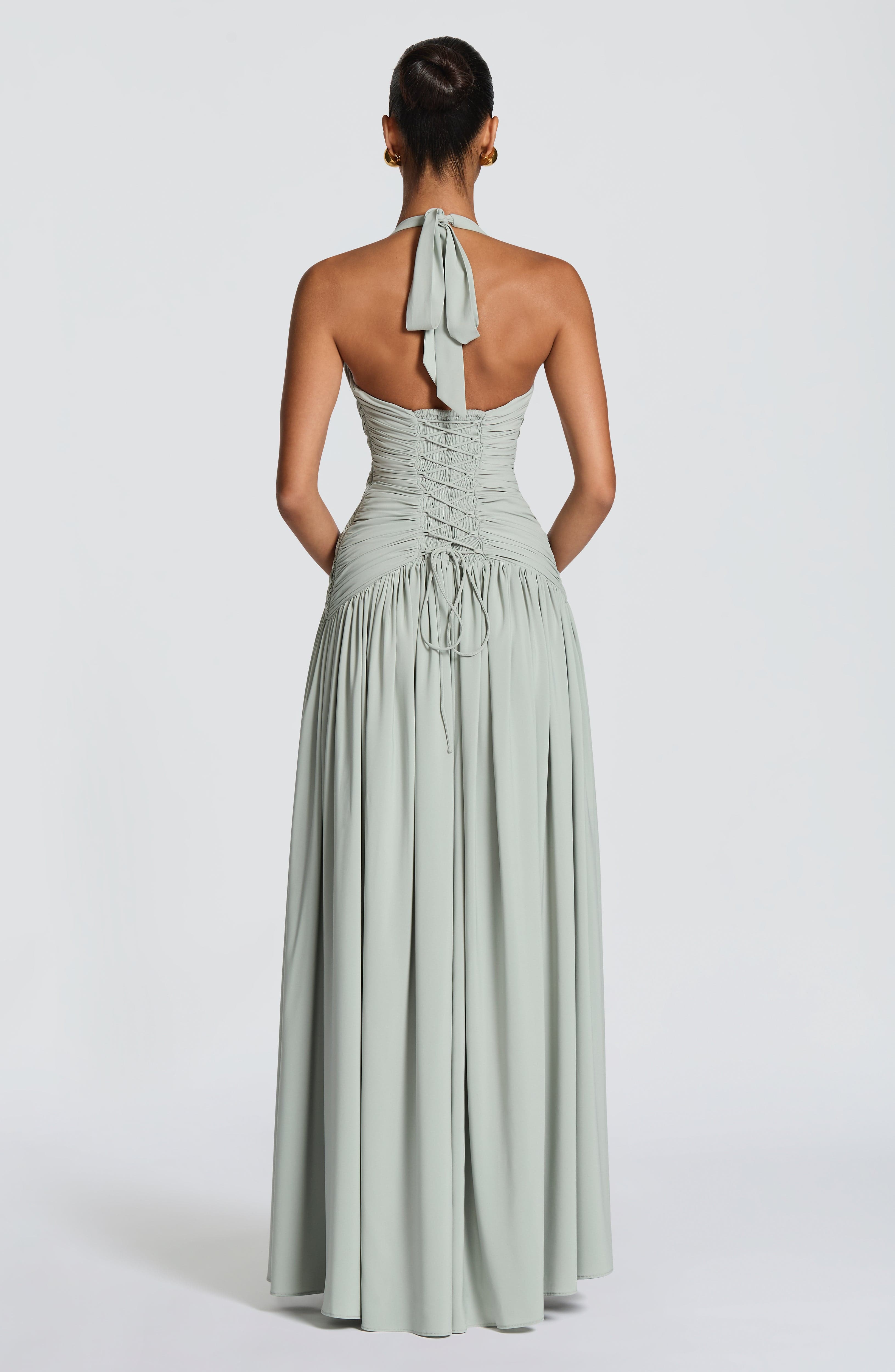 Vestido Martina™ | Elegancia fluida con escote halter