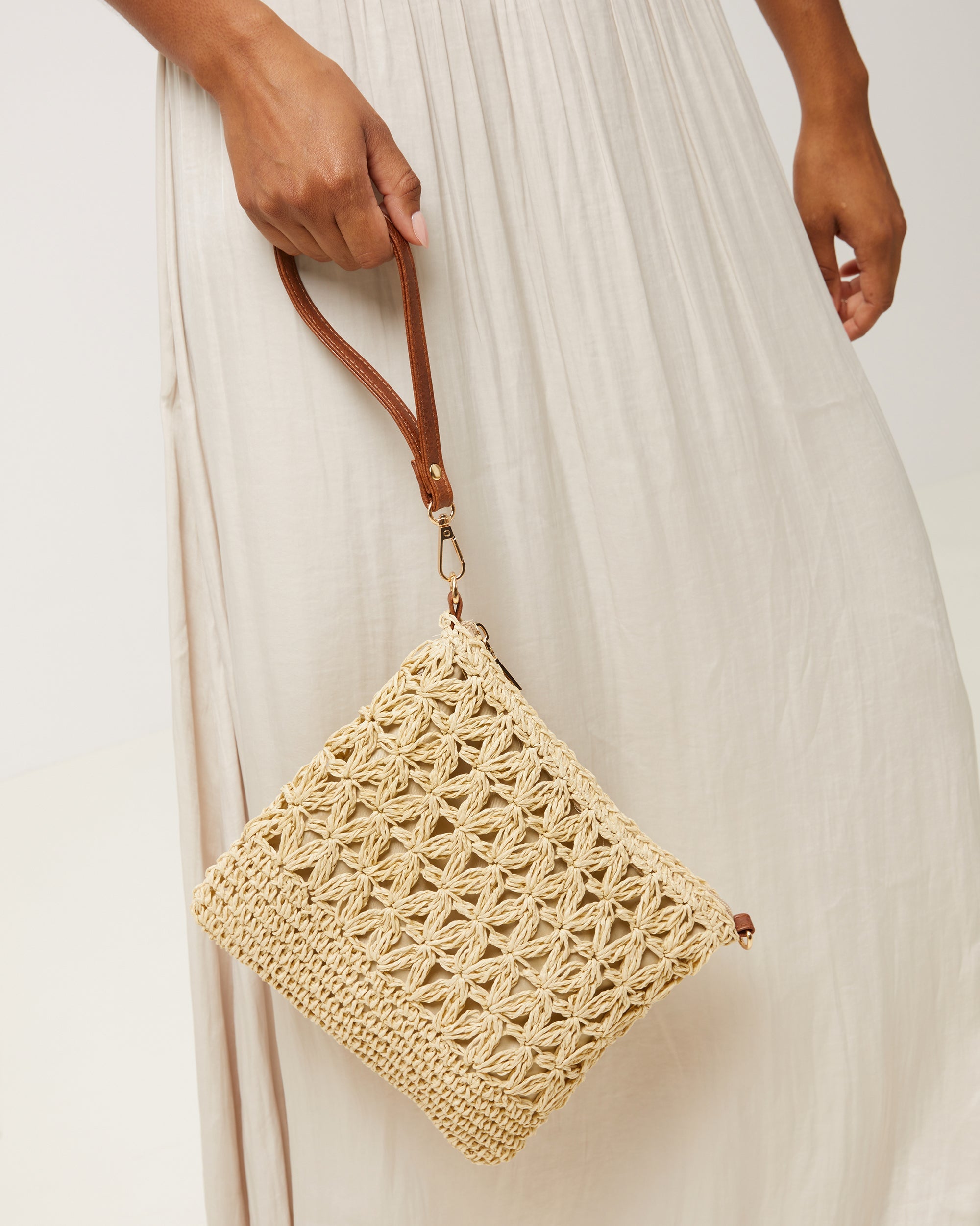 Blumi bolso bandolera efecto rafia