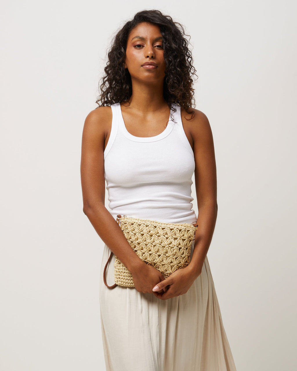 Blumi bolso bandolera efecto rafia