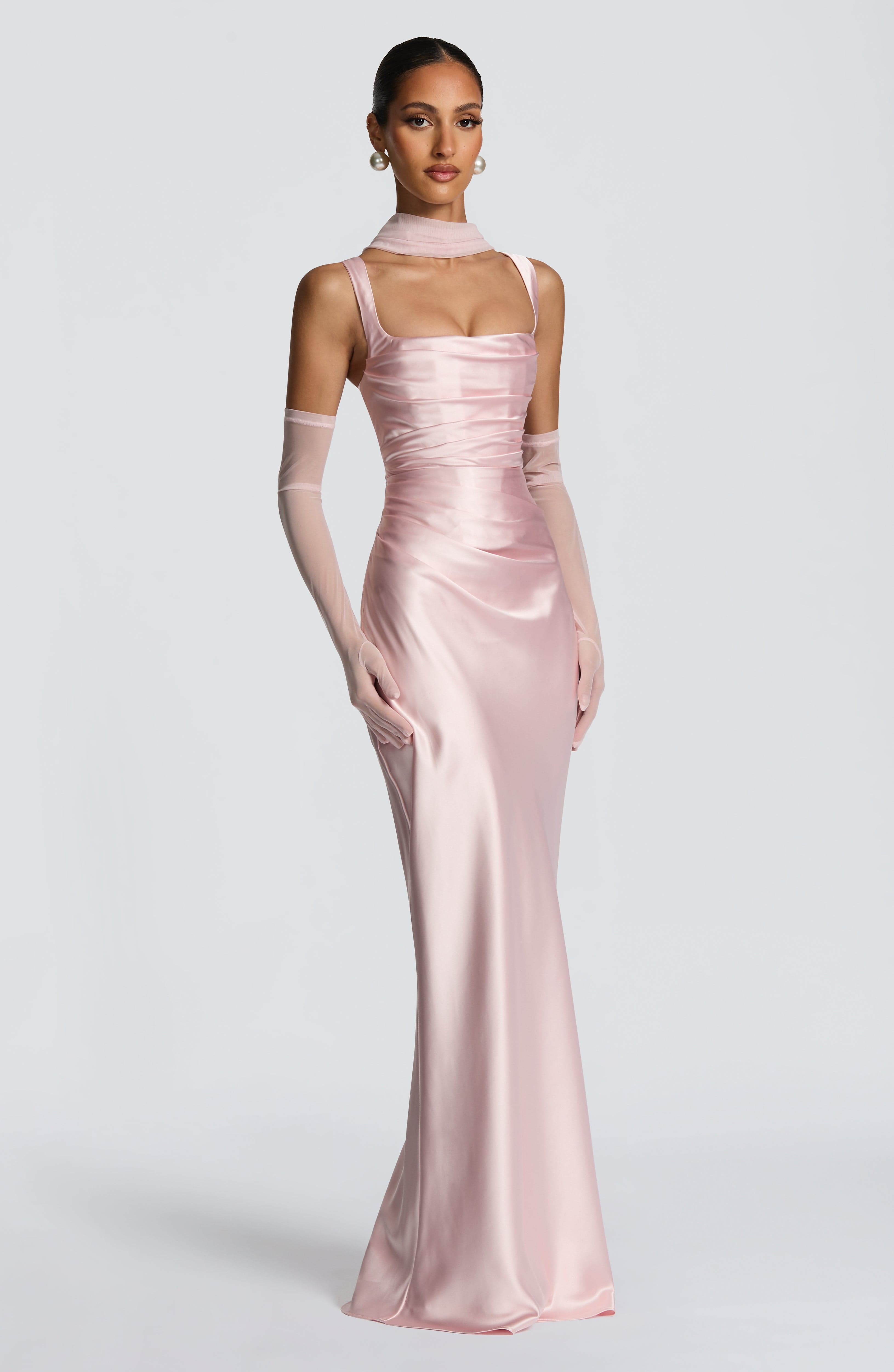 Vestido Silvia ™ | Elegancia satinada con estructura refinada