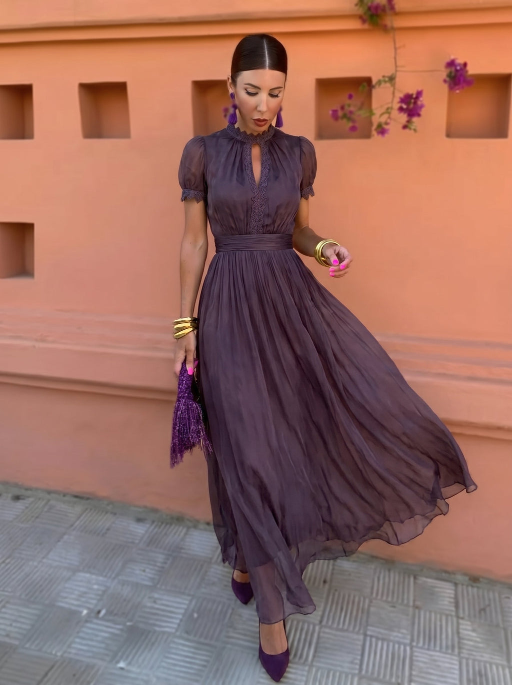 VESTIDO CAYETANA - CARLA MONTIEL