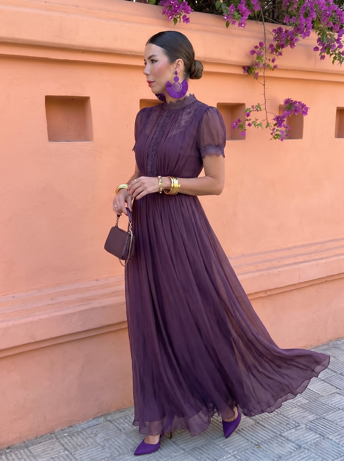 VESTIDO CAYETANA - CARLA MONTIEL