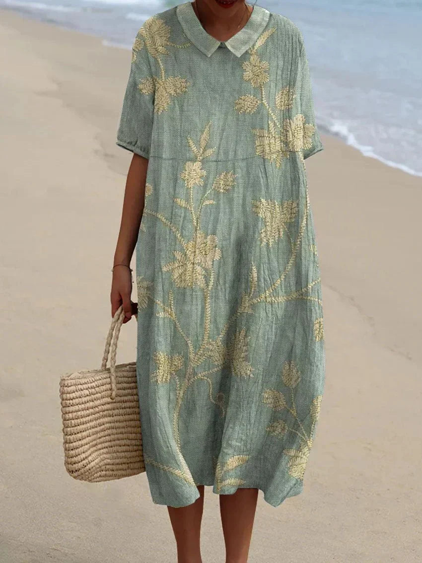 Merel | Vestido Maxi Floral Vintage
