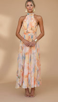 Fiamma — Vestido Largo Floral
