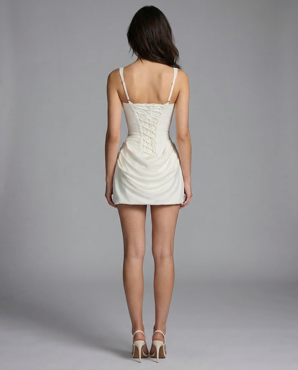 Espe™ | Vestido Mini Estructurado con Efecto Corsé