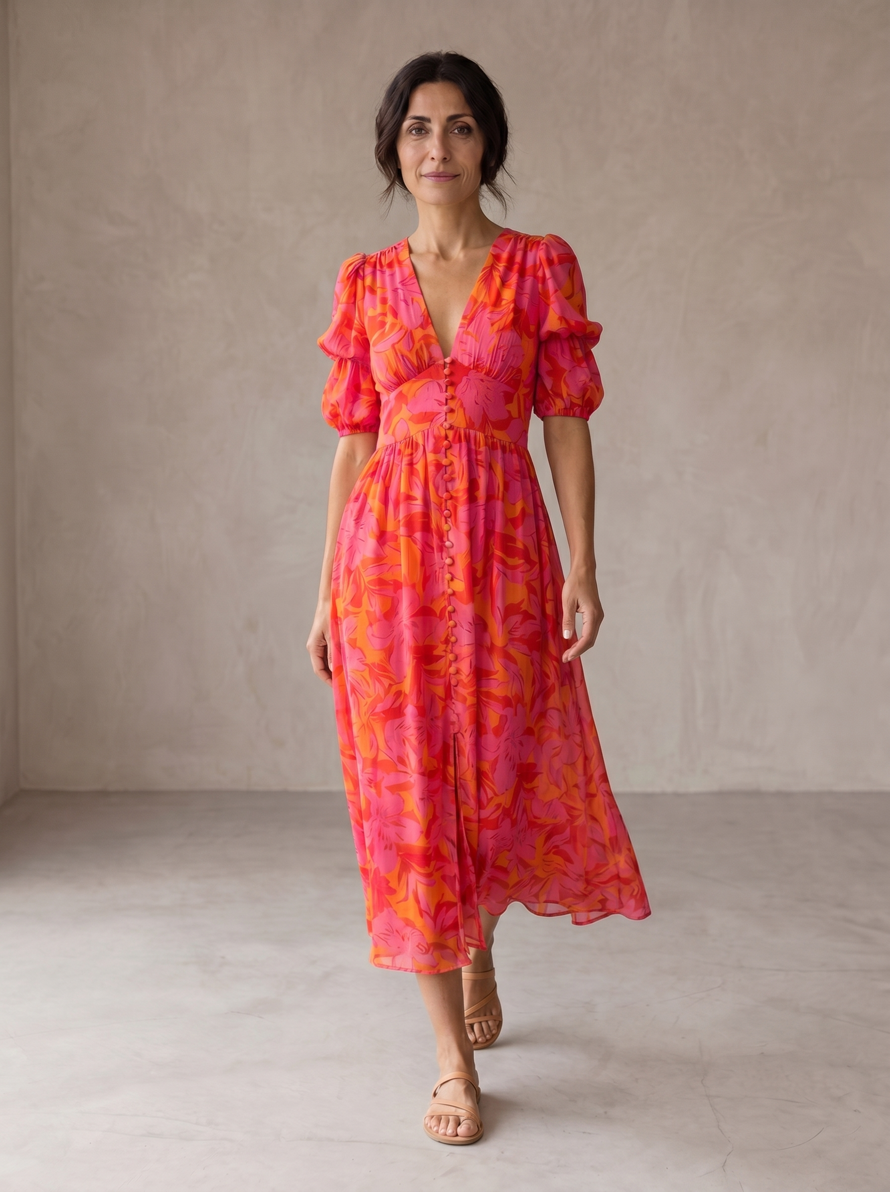 Armonia | Vestido Maxi Brillo Solar