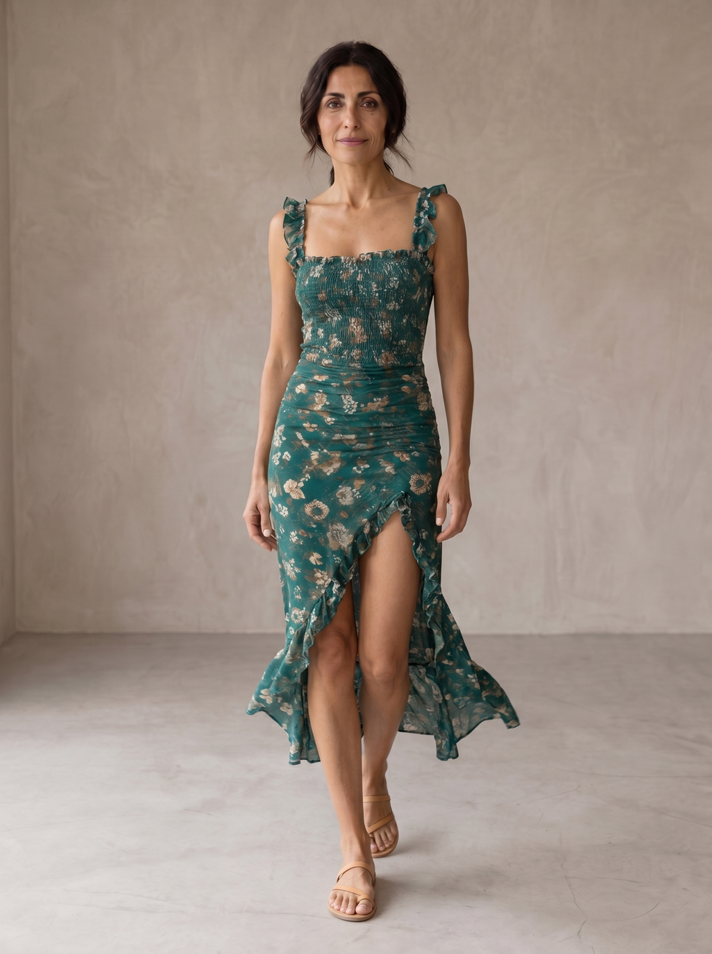 Mayfair | Elegante Vestido Largo de Estilo Retro