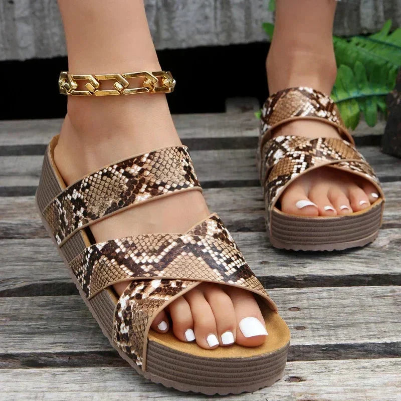 Jada | Sandalias ortopédicas de cuero fabricadas con materiales de alta calidad