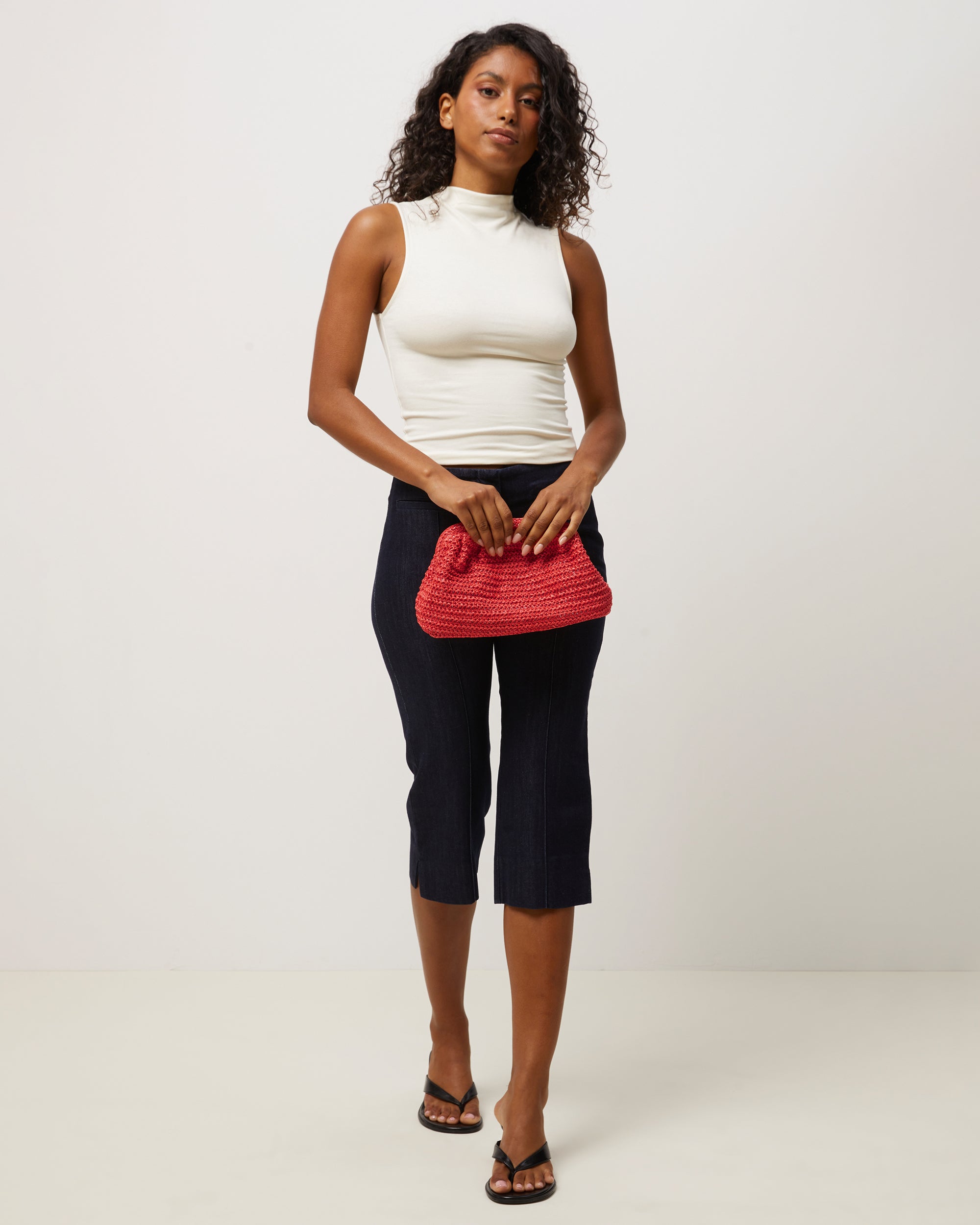 Ropo bolso bandolera efecto rafia