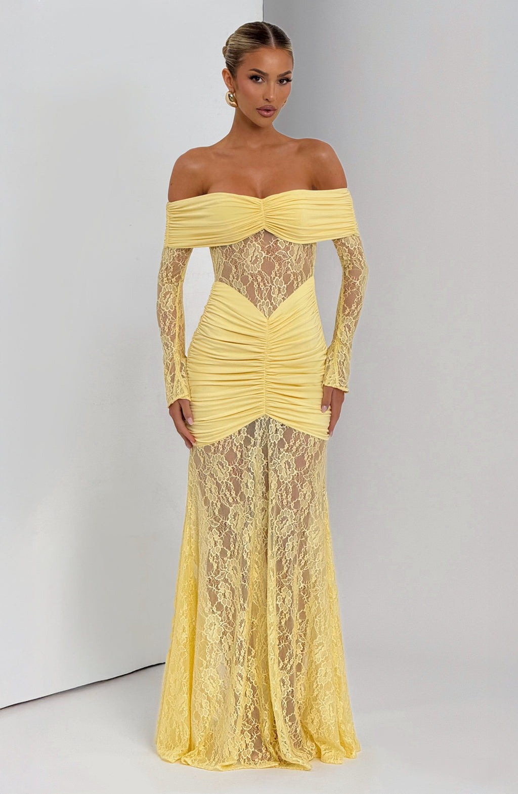 Vestido Libra™ | Elegancia sofisticada con encaje y drapeado