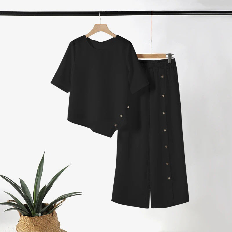 Lucía™ | Conjunto Asimétrico de Silueta Elegante