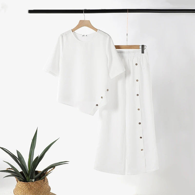 Lucía™ | Conjunto Asimétrico de Silueta Elegante