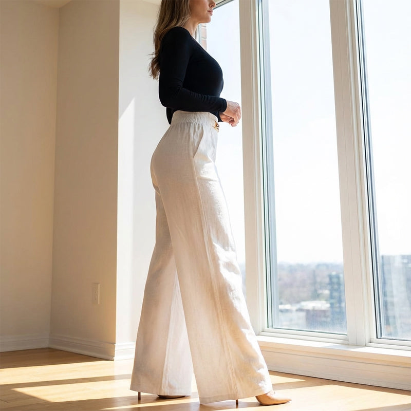 LUCÍA™ | Pantalón Glamour de Corte Elegante