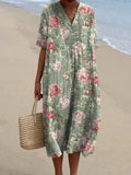 Lina | Vestido de Flores Vintage
